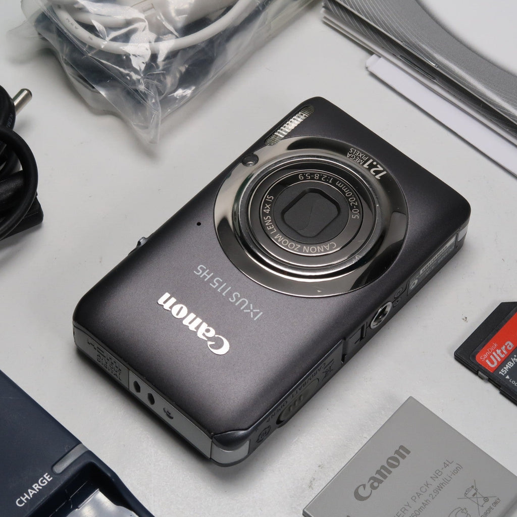 Canon IXUS 105 / SD1300 IS + Nikon Coolpix S3600 + Canon IXUS 115 + Canon IXY 110F – Camera Bundle